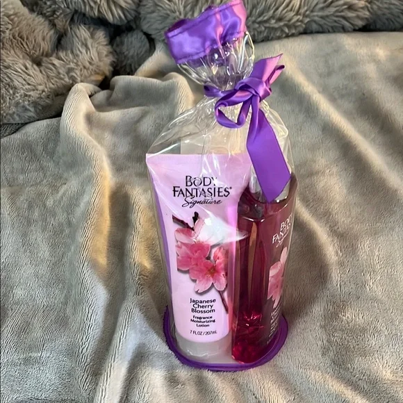 Fantasie Japanese Cherry Blossom Set - Pink and White - Picture 6 of 6